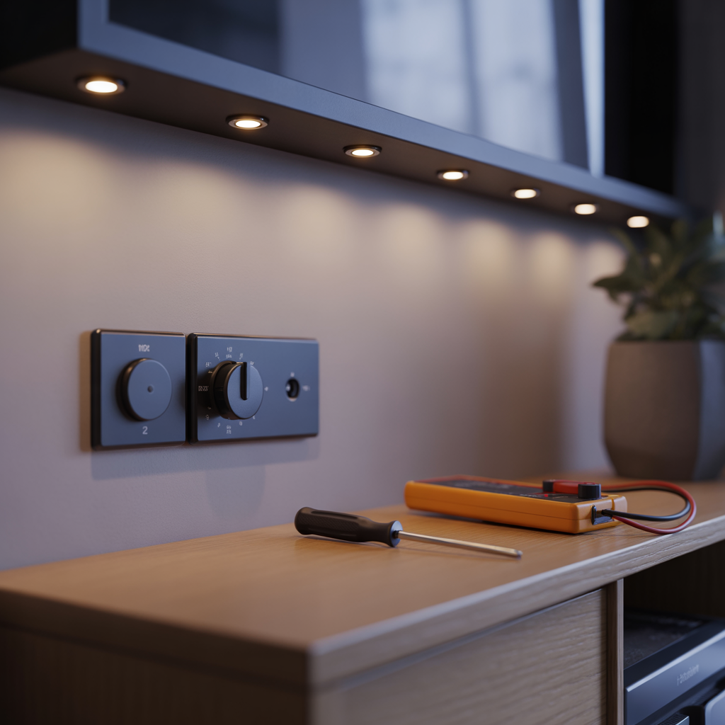 led som flimrar med dimmer felsokning steg for steg