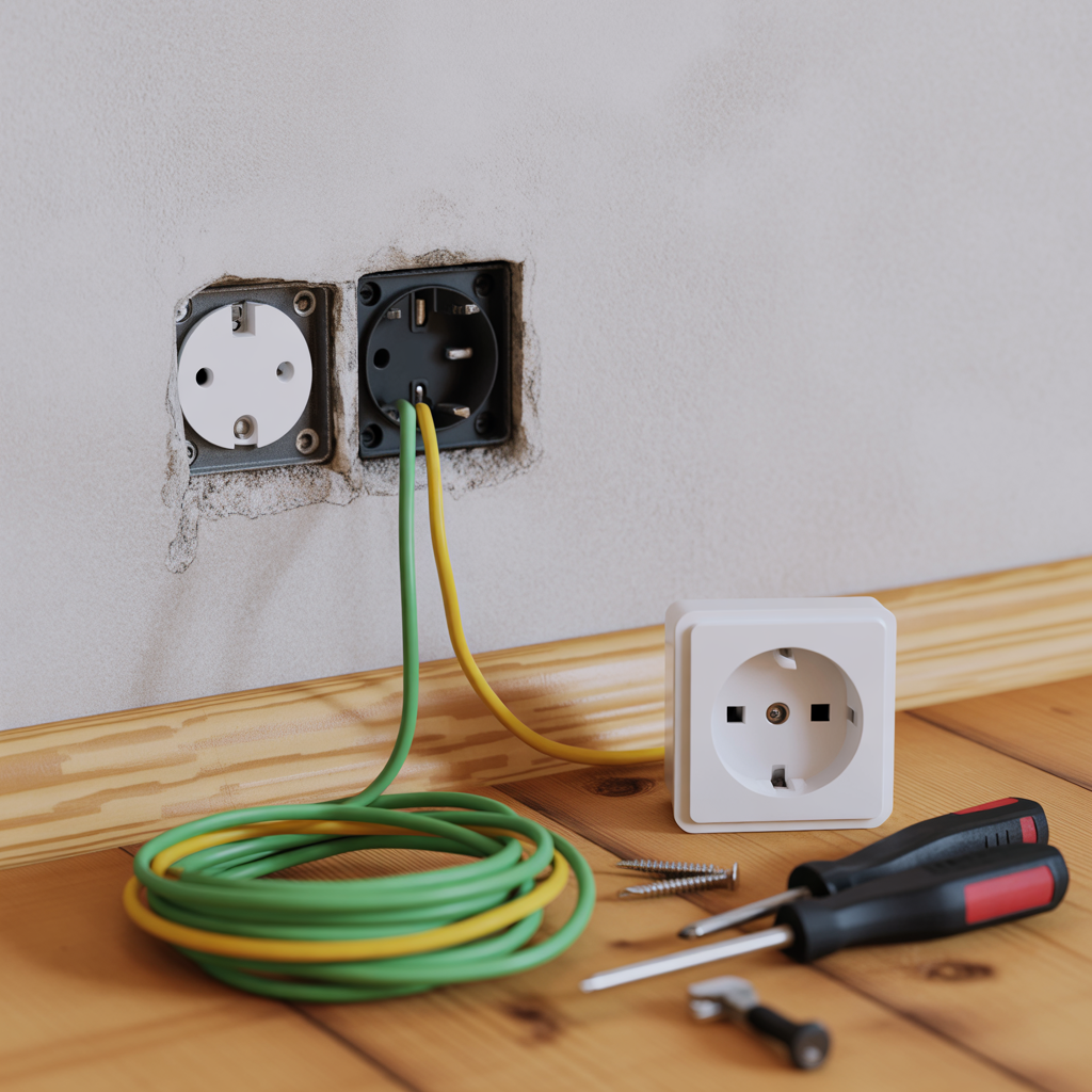 byta ojordat till jordat i aldre rum regler och kostnad