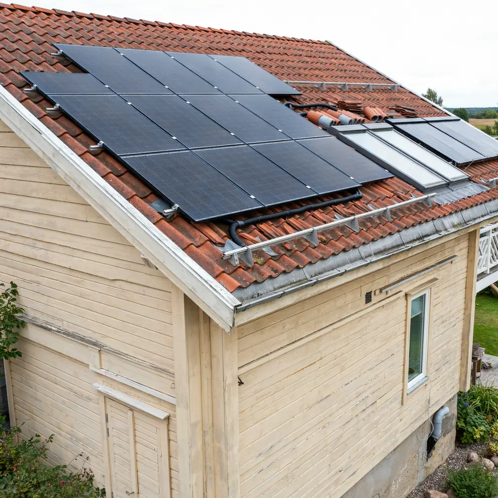 installation av solceller sollentuna stockholm